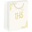 torebka prezentowa komunia swieta ihs zdobiona krawedz partypal 15x20 cm