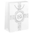 torebka prezentowa komunia swieta krzyz ihs partypal 15x20x10 cm