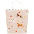 torebka prezentowa konie rozowy jasny partydeco 32 x 22 x 8 5 cm