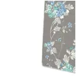 torebka prezentowa kwiaty szara paw 12x37x10 cm