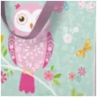 torebka prezentowa sowy paw 20x25 cm