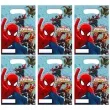 torebka prezentowa spider man procos 23x16 cm 6 szt