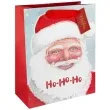 torebka prezentowa swiety mikolaj ho ho ho partypal 23x18 cm