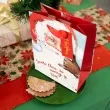 torebka prezentowa swiety mikolaj santa claus is coming back to town partypal 32x26 cm