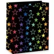 torebka prezentowa teczowe gwiazdki partypal 23 x 18 cm