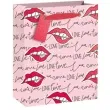 torebka prezentowa usta czerwone love partypal 32x26x12 cm