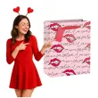 torebka prezentowa usta czerwone love partypal 32x26x12 cm
