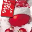 torebka prezentowa xmas bomka w czapce czerwona partypal 18x23x10 cm