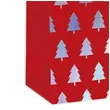 torebka prezentowa xmas choinki czerwona partypal 18x23x10 cm