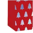 torebka prezentowa xmas choinki czerwona partypal 32x42x12 cm