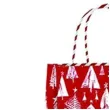 torebka prezentowa xmas choinki czerwona partypal 32x42x12 cm