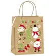 torebka prezentowa xmas elf zlota partypal 26x32x12 5 cm