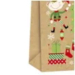 torebka prezentowa xmas elf zlota partypal 32x42x12 cm