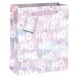 torebka prezentowa xmas ho ho pastelowa partypal 32x42x12 cm