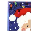 torebka prezentowa xmas mikolaj niebieska partypal 32x42x12 cm