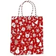 torebka prezentowa xmas renifer czerwona partypal 32x42x12 cm