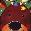 torebka prezentowa xmas renifer zielona partypal 32x42x12 cm