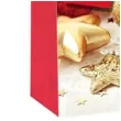 torebka prezentowa xmas zlote bombki czerwona partypal 32x42x12 cm