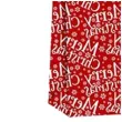 torebka prezentowa xmas zyczenia czerwona partypal 26x32x12 5 cm