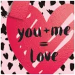torebka prezentowa you me love partypal 42x32x12 cm