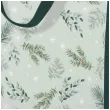 torebka prezentowa zimowy klimat galazki zielona paw 20x25x10 cm