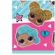 torebki foliowe lol surprise unique 23 x 18 cm 8 szt