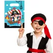 torebki foliowe wyspa piratow amscan 23x16 cm 8 szt