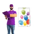 torebki papierowe balony sparling balloons procos 22x13 cm 4 szt