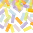 tuba strzelaj ca konfetti pastelowe paski mix partydeco 20 cm