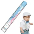 tuba strzelajaca konfetti baby shower boy blekitny triplex 30 cm