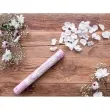 tuba strzelajaca konfetti platki roz bialy partydeco 80 cm