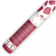 tuba strzelajaca konfetti platki roz bordowy partydeco 60 cm