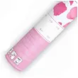tuba strzelajaca konfetti platki roz rozowy partydeco 40 cm