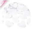 tuba strzelajaca konfetti serca bialy partydeco 40 cm