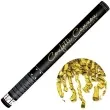 tuba strzelajaca konfetti serpentyny zloty partydeco 60 cm