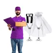 ubranka na kieliszki partydeco