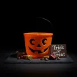 wiaderko do zbierania cukierkow na halloween dynia na slodycze dla dzieci cukierek albo psikus