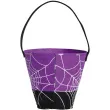 wiaderko na cukierki pajak fioletowy guirca 25 cm