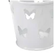 wiaderko na upominki elegant butterfly biale godan 2 szt