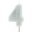 wieczka na tort cyfra 4 mi towy jasny partydeco 10 cm
