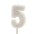wieczka na tort cyfra 5 be owy partydeco 10 cm