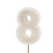 wieczka na tort cyfra 8 be owy partydeco 10 cm