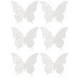 wizytowka na kieliszek biale motylki godan 6 szt
