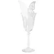 wizytowka na kieliszek biale motylki godan 6 szt