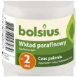 wklad parafinowy classic 2 dni bialy bolsius 110 mm