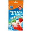 woreczki do lodu classic samozamykajace niebieskie ravi 144 szt