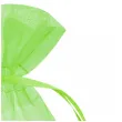 woreczki z organzy sciagane proste zielony partypal 7 x 9 cm 10 szt