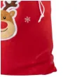worek mikolaja swiateczny renifer czerwony 50 x 80 cm partypal