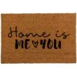 wycieraczka home is me you czarno brazowa ootb 60 x 40 cm