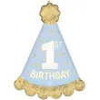 xx balon foliowy 18 shp little mister wonderful 1st bday